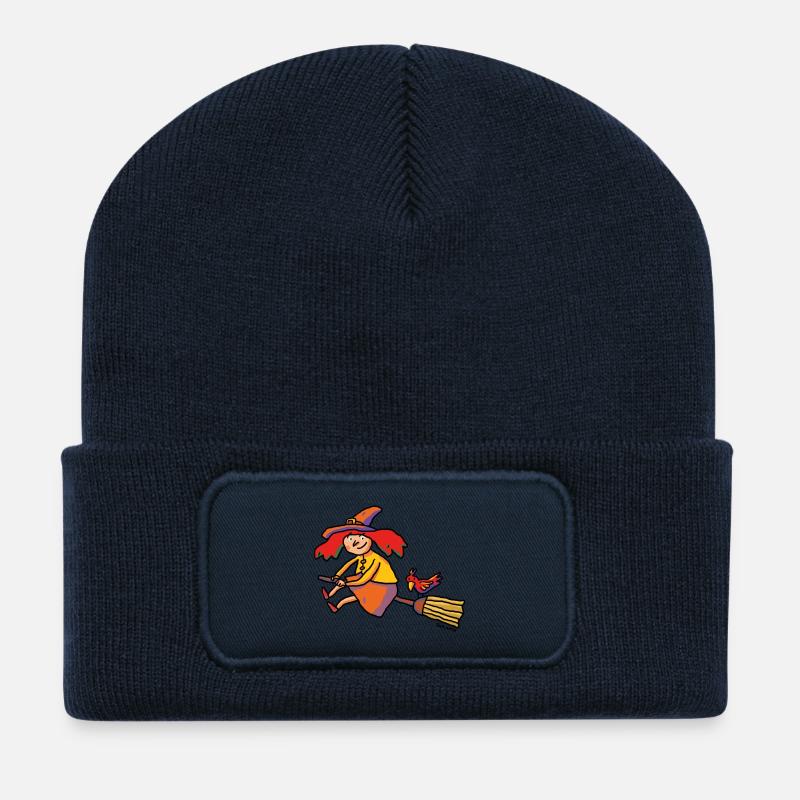 The little witch - Recycled Patch Beanie - french navy