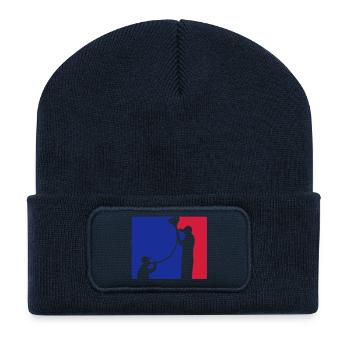 Beer League - Recycled Patch Beanie - french navy - Front