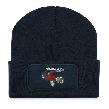 Oldtimer on Tour - Recycled Patch Beanie - french navy - Front