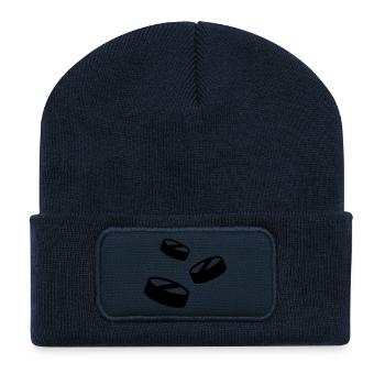 Ecstasy - Recycelte Patch Beanie - French Navy - Vorne