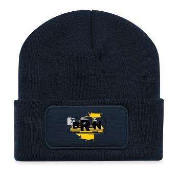 Berlin Ubahn Berlin Graffiti Symbol Icon Tram - Recycled Patch Beanie - french navy - Front