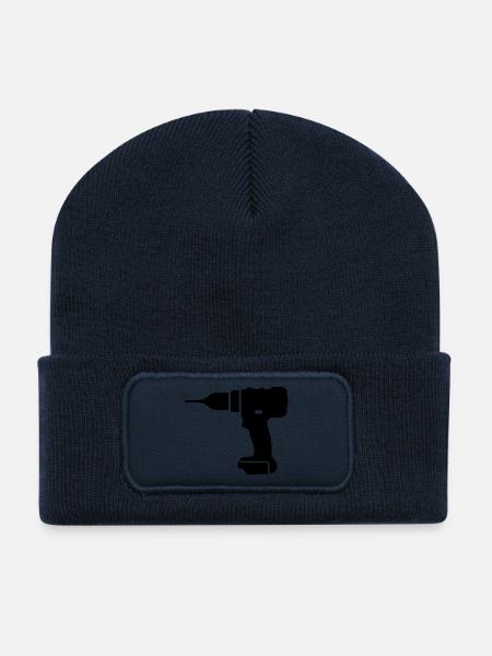 tools - Recycled Patch Beanie - french navy