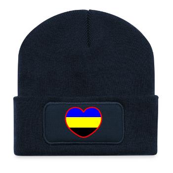The Real Heart of Geldersevlag Gelderland - Recycled Patch Beanie - french navy - Front