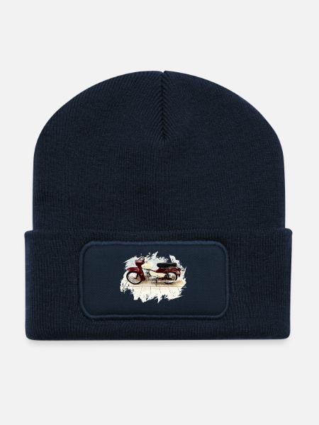 Simson Star - Recycelte Patch Beanie - French Navy