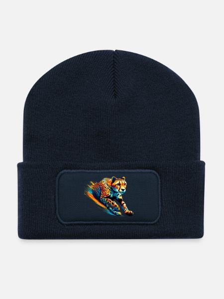Gepard - Recycelte Patch Beanie - French Navy