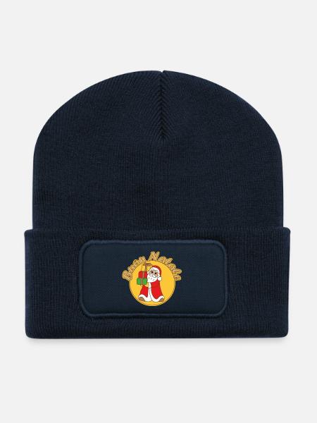 Santa Gifts - Recycled Patch Beanie - french navy