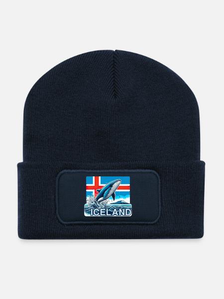 iceland Iceland 10 - Recycled Patch Beanie - french navy