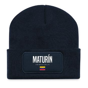 Maturin Venezuela - Recycled Patch Beanie - french navy - Front