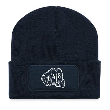 1848 Ruhrpott Football Bochum Région de la Ruhr - Beanie recyclé à patch - bleu marine - Devant