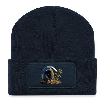 Anteater Tamandua Anteater Large anteaters - Recycled Patch Beanie - french navy - Front