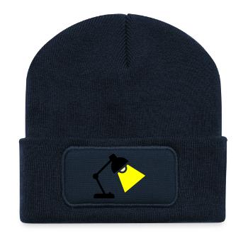 Desk Lamp Light Idea - Recycled Patch Beanie - french navy - Front