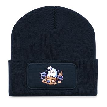 Cooking Spirit Kawaii Baking Joy - Recycled Patch Beanie - french navy - Front