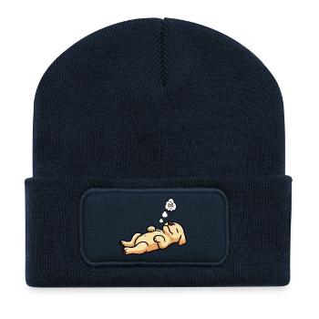 Labrador Labrador owner Labrador lover - Recycled Patch Beanie - french navy - Front