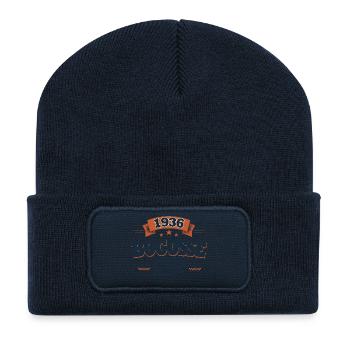 Gift for men born in 1934 – Bogosse Club - Recycled Patch Beanie - french navy - Front