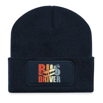 Vintage Bus Driver - Recycelte Patch Beanie - French Navy - Vorne