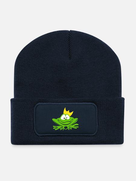 FroschKoenig - Recycled Patch Beanie - french navy