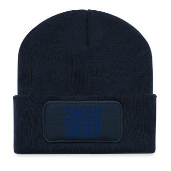 Doktor / Arzt: 9 out of 10 Doctors agree that 1 - Recycelte Patch Beanie - French Navy - Vorne