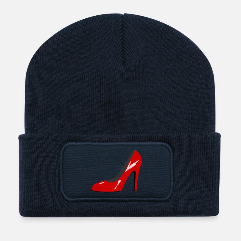 High heels - Recycelte Patch Beanie - French Navy