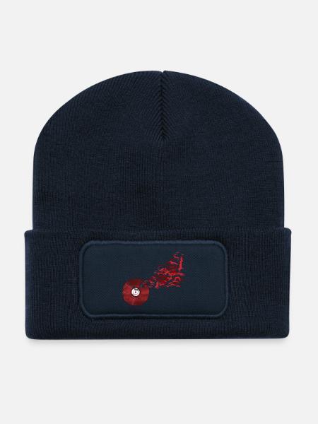 Vinyl Birds - Recycled Patch Beanie - french navy