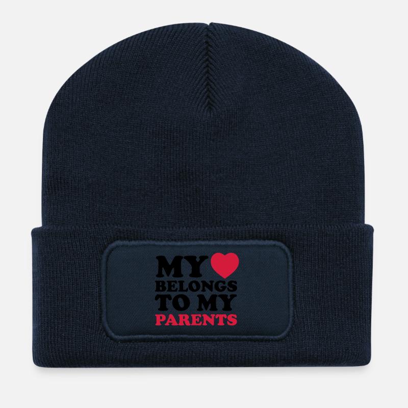 MHBTM parents - Recycled Patch Beanie - french navy