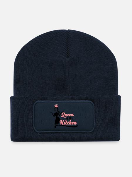 kochen - Recycelte Patch Beanie - French Navy