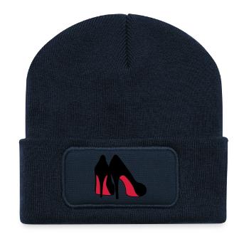high_heels - Recycled Patch Beanie - french navy - Front