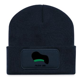 Faluche - Recycled Patch Beanie - french navy - Front