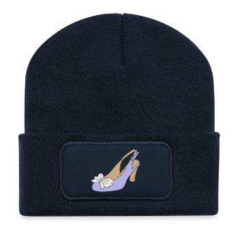 Damenschuh Schuh Mode - Recycelte Patch Beanie - French Navy - Vorne