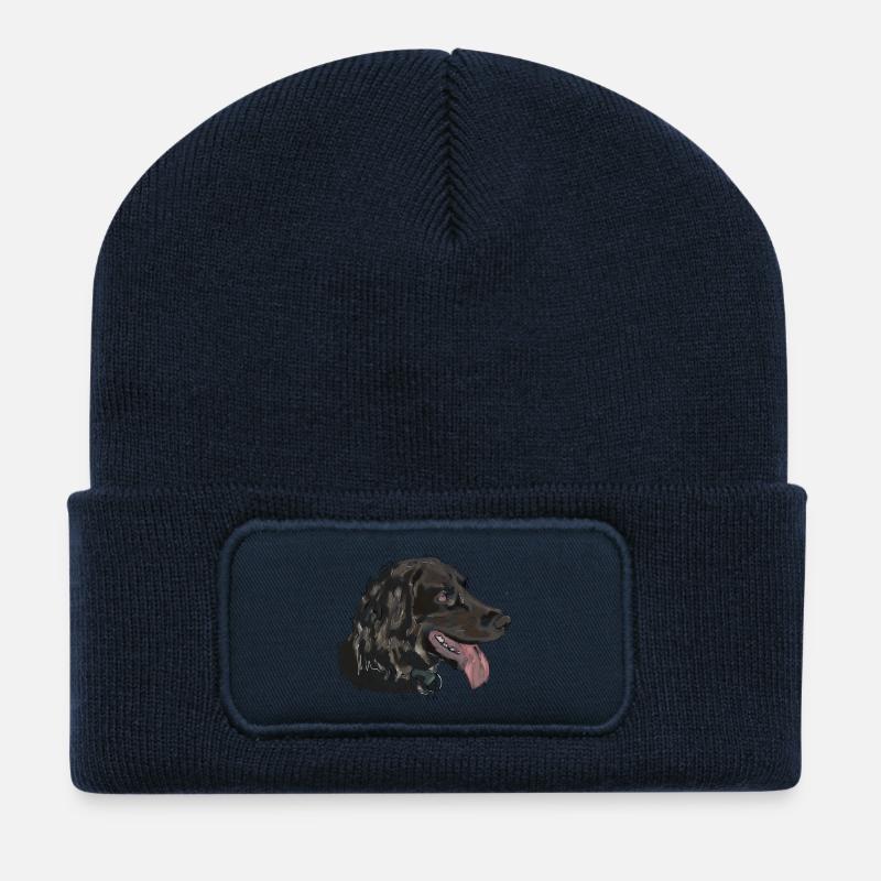 Quaildog - Recycled Patch Beanie - french navy