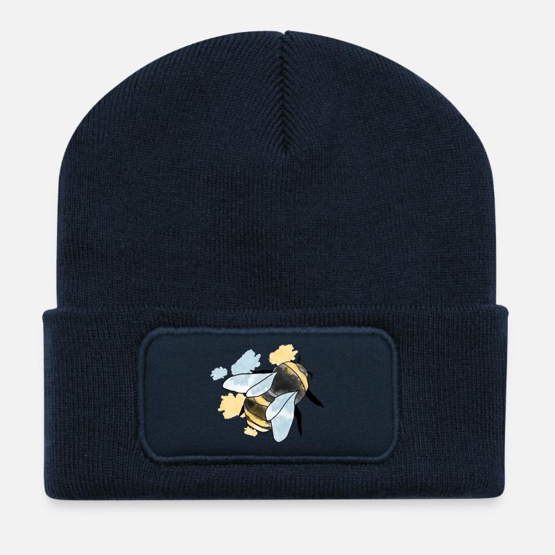 Hummel - Recycelte Patch Beanie - French Navy
