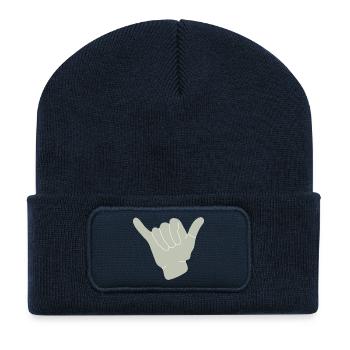 Shaka - Recycelte Patch Beanie - French Navy - Vorne