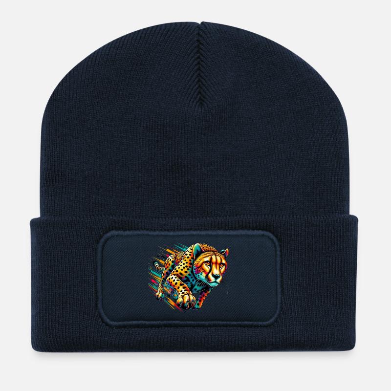 Gepard - Recycelte Patch Beanie - French Navy