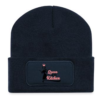 Fun gifts for women who love to cook - Recycled Patch Beanie - french navy - Front