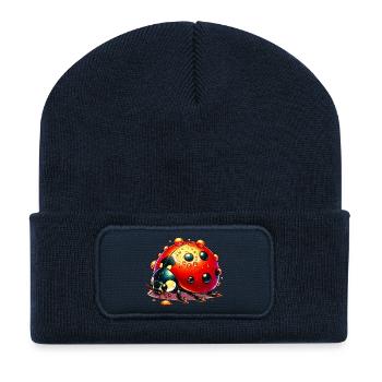Ladybird - Recycled Patch Beanie - french navy - Front