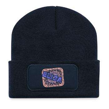 Colleague Elija - Recycled Patch Beanie - french navy - Front