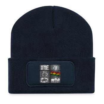 Reggae Culture Mix - Recycled Patch Beanie - french navy - Front