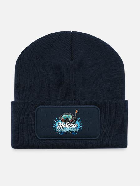 Tauchtraum Cala Millor - Recycelte Patch Beanie - French Navy