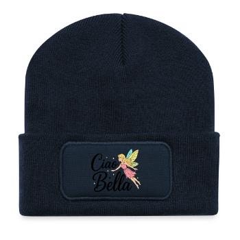 Ciao Bella - Recycelte Patch Beanie - French Navy - Vorne