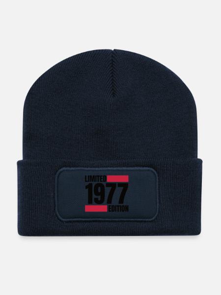 Limited Edition 1977 – Original since '77 - Recycled Patch Beanie - french navy