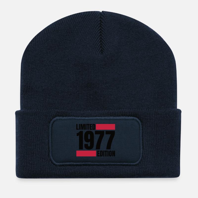 Limited Edition 1977 – Original since '77 - Recycled Patch Beanie - french navy