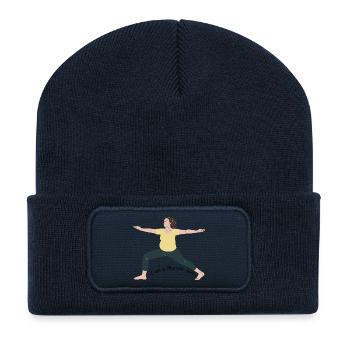 Warrior Too the Left - Recycled Patch Beanie - french navy - Front