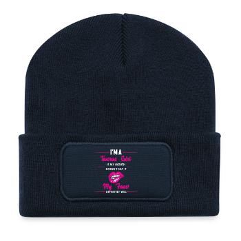 Zodiac sign Taurus - Recycled Patch Beanie - french navy - Front