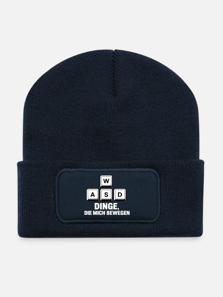 Was einen gealterten PC-Gamer bewegt - WASD - Recycelte Patch Beanie - French Navy