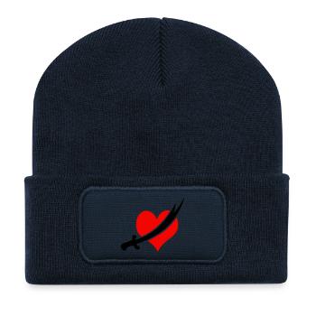 alevi kalp - Recycled Patch Beanie - french navy - Front