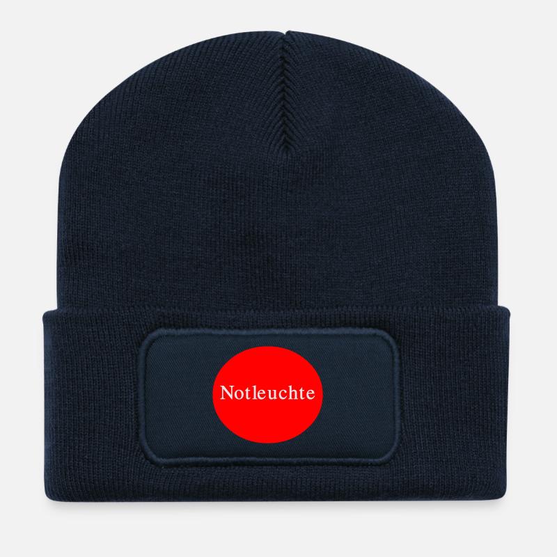 Emergency - Recycled Patch Beanie - french navy