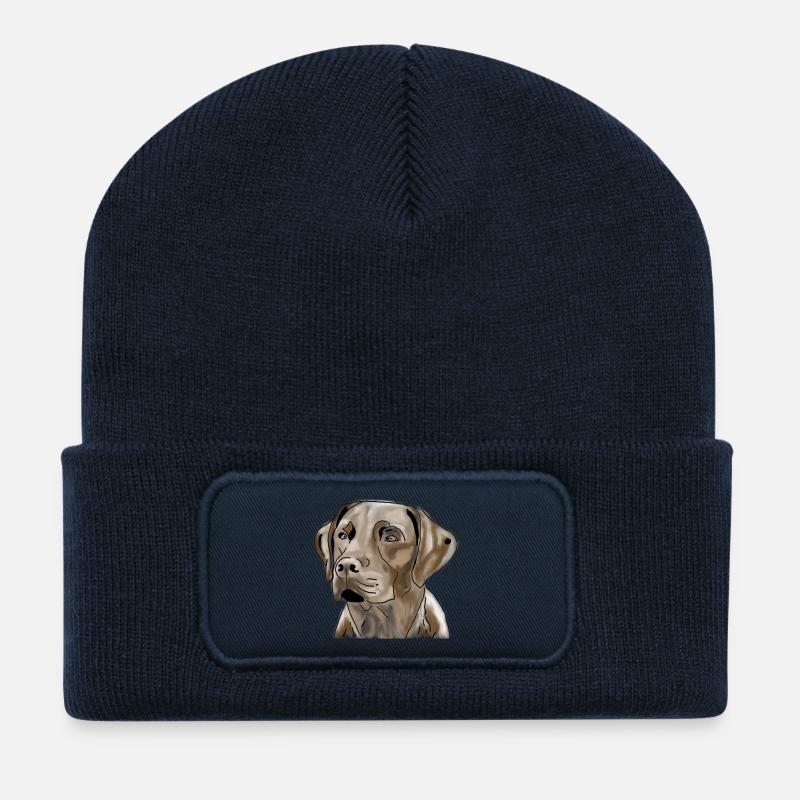 Labrador - Recycled Patch Beanie - french navy