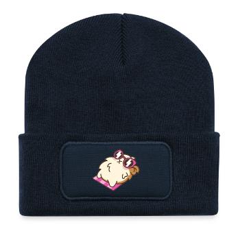 Hamster - Recycled Patch Beanie - french navy - Front