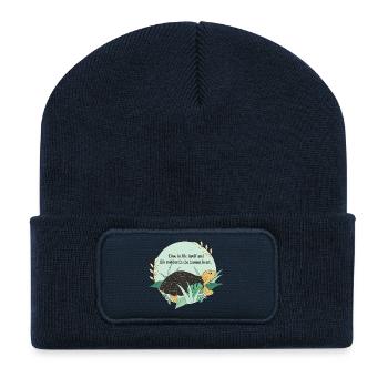 Turtle Cassiopeia - Recycled Patch Beanie - french navy - Front