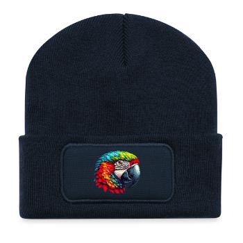 Parrot - Recycled Patch Beanie - french navy - Front