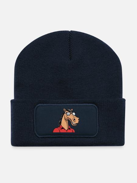 Twent-Tees Logo! - Recycled Patch Beanie - french navy